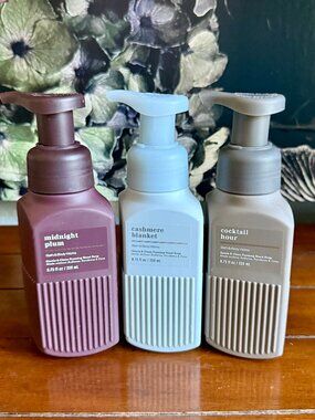 NEW 3-Pc Foaming Hand Soap Bath & Body Works TRIO